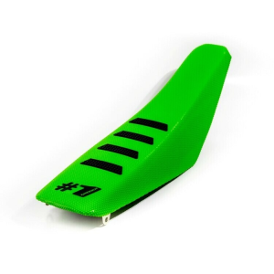 Onegripper tok – bordázott zöld/fekete, nordicamoto.ro