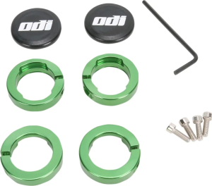 Lock Jaw Clamps Black, Green