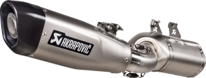 Slip-on sorozatú kipufogódob, ezüst