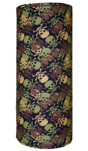 Motley Tube® Sportflex® Neck Tube Brown, Green