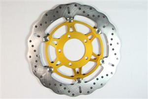 Contour X Series Brake Rotor Gold, Silver, Stainless Steel