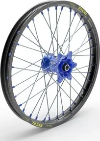 Elite Mx-en felni, ezüst küllők, fekete, kék, 2, nordicamoto.ro