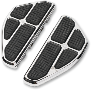 Boss Floorboards Black, Chrome, 2, nordicamoto.ro