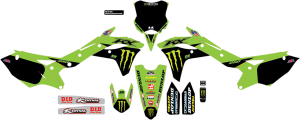 Complete Graphics Kit Black, Green 