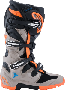 Alpinestars Tech 7 Enduro csizma, fekete/szürke, 44,5, 4, nordicamoto.ro