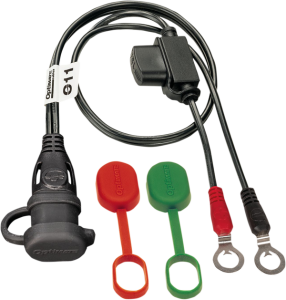 5/16(r) Eyelet Sae Battery Connection Leads Black, 1, nordicamoto.ro