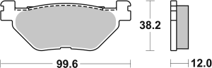 Ms Scooter Maxi Sintered Brake Pads, 1, nordicamoto.ro