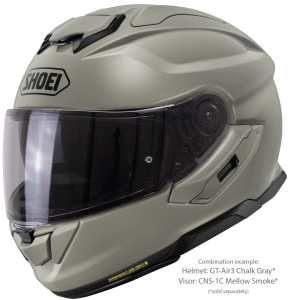 SHOEI GT-AIR3 teljes arcú sisak, krétaszürke, S méret, 4, nordicamoto.ro