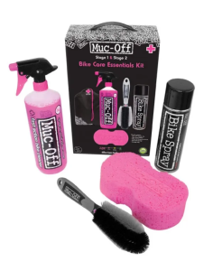 Muc-Off Essentials motorkerékpár-tisztító készlet, 3, nordicamoto.ro