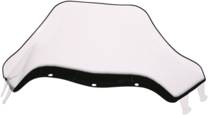 Replacement Windshield Black, Clear