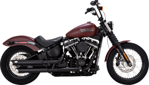 3(r) Twin Slash Slip-on Mufflers Black, 2, nordicamoto.ro