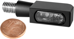 Blokk-line Micro Led Blinker Black, 1, nordicamoto.ro