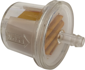 In-line Fuel Filter Clear