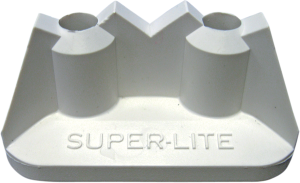 Pro Series Super Lite Backing Plates White