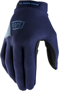 Női kesztyű, 100% Ridecamp, sötétkék/palakék, XL, 1, nordicamoto.ro