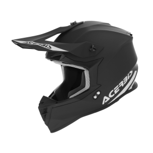 Acerbis Linear 22-06 egyszínű sisak, fémes fekete