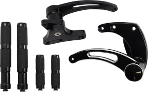 Forward Controls Black Standard, 4, nordicamoto.ro