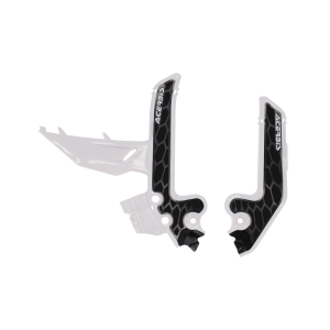 Acerbis X-Grip vázcsúszkák a GasGas MC 85/KTM SX 85 25'-27' modellekhez, fehér/fekete, 1, nordicamoto.ro