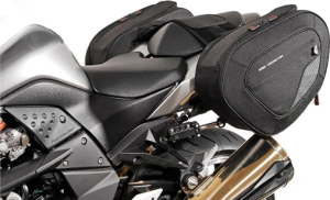 Blaze Saddlebag Set Black, Gray, 1, nordicamoto.ro