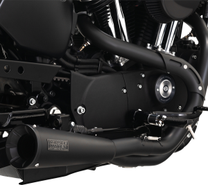 Upsweep 2-into-1 Exhaust System Matte Black 