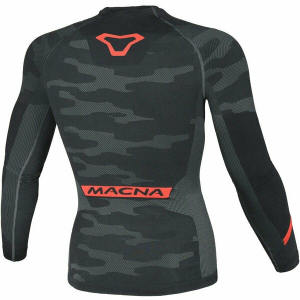 MACNA WINTER funkcionális blúz, fekete/szürke/piros, S/M méret, 2, nordicamoto.ro