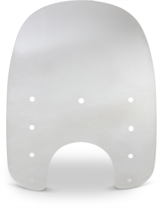 Replacement Slim Windshield Plastic Gray