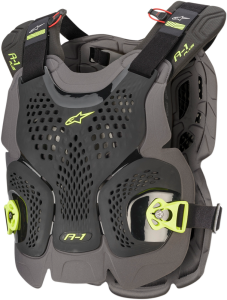 A-1 Plus Chest Protector Black, Hi-vis, Yellow 