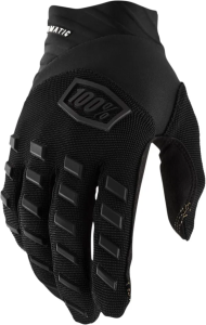 Manusi 100% Airmatic fekete/szénszürke S, 3, nordicamoto.ro