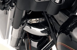 Front Fork Air Baffle Chrome
