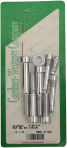 Caliper Mounting Bolt Kit Silver