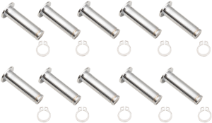 Pivot Pin/clip Kit Silver