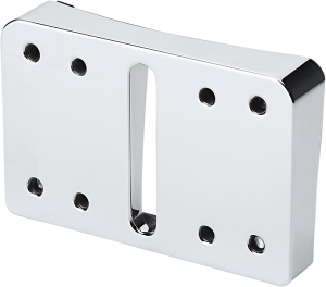 License Plate Mount Adapter Cubes Chrome