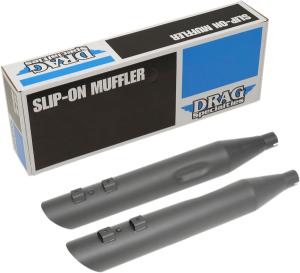 Slashdown Slip-on Mufflers Black
