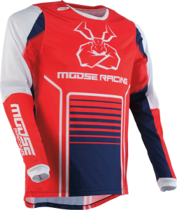Tricou Moose Racing Agroid Blue/Red/White