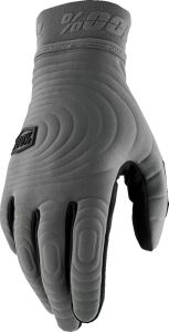 100%-os Brisker Xtreme Gray kesztyű