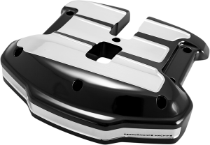 Scallop Rocker Cover Black