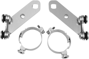 Custom Lower Deflector Mount Kit Silver
