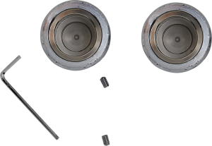 Axle Caps Silver, 1, nordicamoto.ro