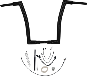 1-1/2(r) Ez Install Flat Top Handlebar Kit Black, 1, nordicamoto.ro