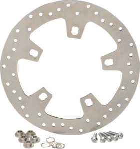 Stainless Steel Drilled Brake Rotor Ground