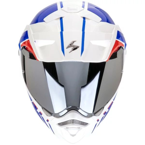 SCORPION ADX-2 LEWIS M fekete/piros felhajtható túra- és kalandmotoros sisak, 4, nordicamoto.ro