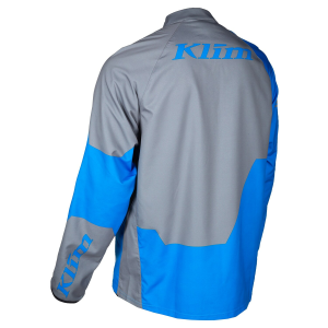 Hanorac Klim Revolt 1/4 Zip Black - Strike Orange, 2, nordicamoto.ro
