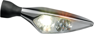 Micro Rhombus Pl Indicator + Position Lights Chrome