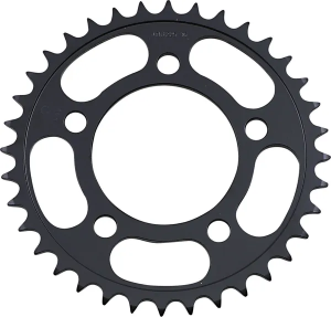 JT SPROCKETS Acél hátsó lánckerék, fekete , nordicamoto.ro