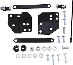 Detachable Tour Pack Rack Mounting Kit Black