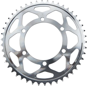 JT SPROCKETS Acél hátsó lánckerék, természetes színű 