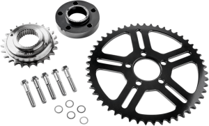 Sprocket Conv Kit M8 Sftl Anodized, Black, 1, nordicamoto.ro