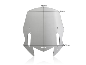 Windscreen For Scooter Clear, 4, nordicamoto.ro