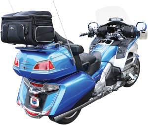 Route 1 Traveler Tour Trunk Rack Bag Black, 1, nordicamoto.ro