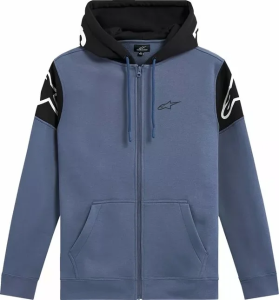 Alpinestars Velocity Zip Hoodie Blue  M, 1, nordicamoto.ro